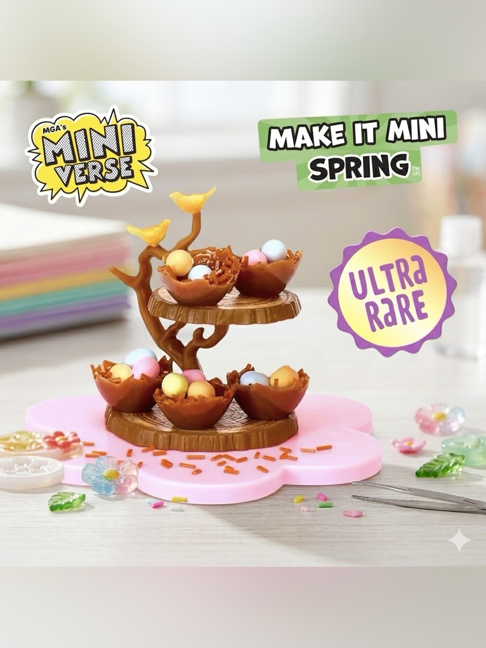 MGA's Miniverse Make It Mini 2026 SPRING: - RARE - BIRD’S NEST TREATS